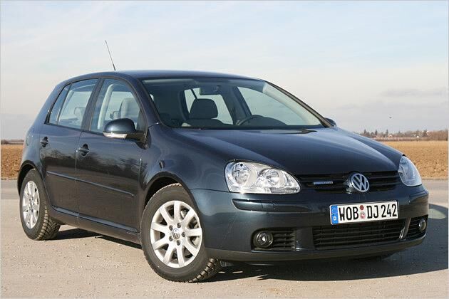 Auch vom Golf Nummer fünf gab es ein BlueMotion-Modell