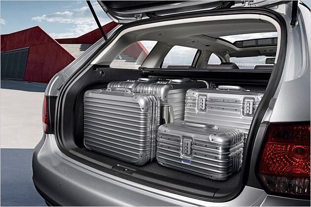 Im Normalzustand passen 505 Liter Gepäck in den Kombi-Golf