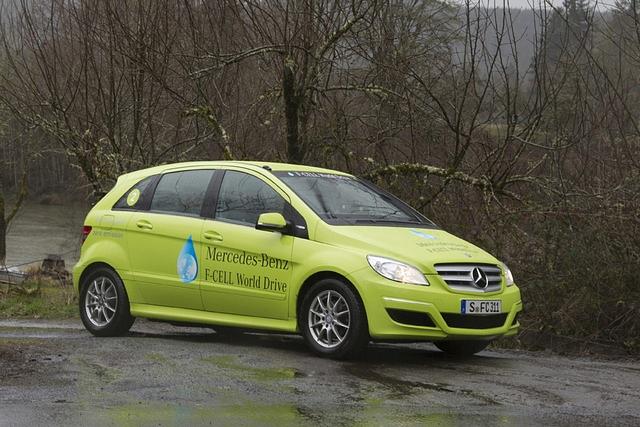 Zuletzt nutzte Daimler die B-Klasse vor allem als Forschungsfahrzeug für die Brennstoffzellentechnik