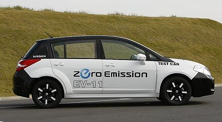 Nissan Leaf - Feigenblatt im Tarnanzug