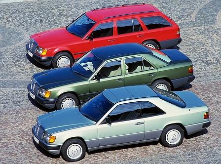 Mercedes W124 Modellfamilie