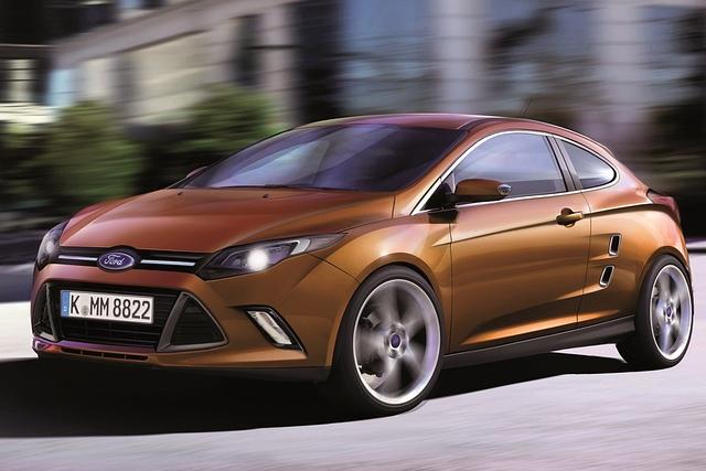 So könnte einen Neuauflage des Ford Capri auf Basis des neuen Focus aussehen