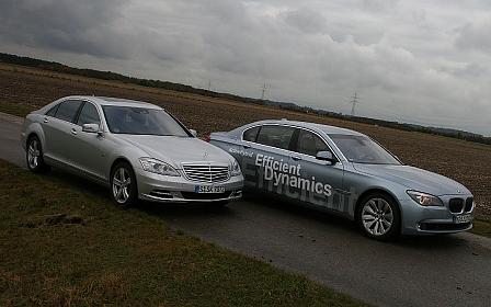 BMW 7er Hybrid / Mercedes S 400 Hybrid