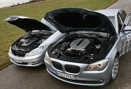 BMW 7er Hybrid / Mercedes S 400 Hybrid