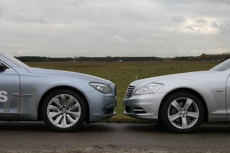 BMW 7er Hybrid / Mercedes S 400 Hybrid