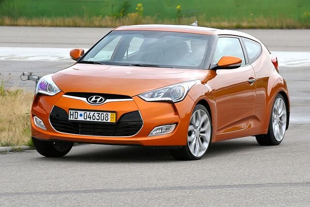 Der Hyundai Veloster tritt gegen VW Scirocco und Co. an
