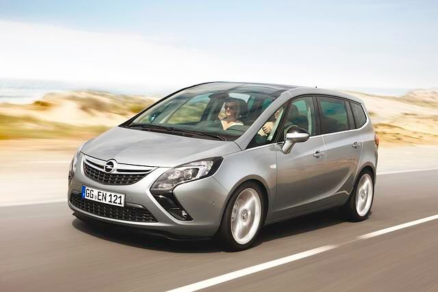 Der neue Zafira Tourer ist deutlich gewachsen