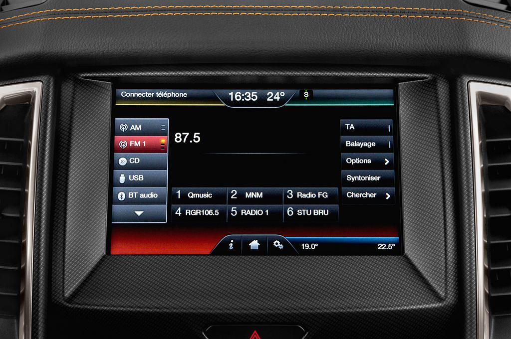 Ford Ranger (Baujahr 2016) Wildtrak 4 Türen Radio und Infotainmentsystem