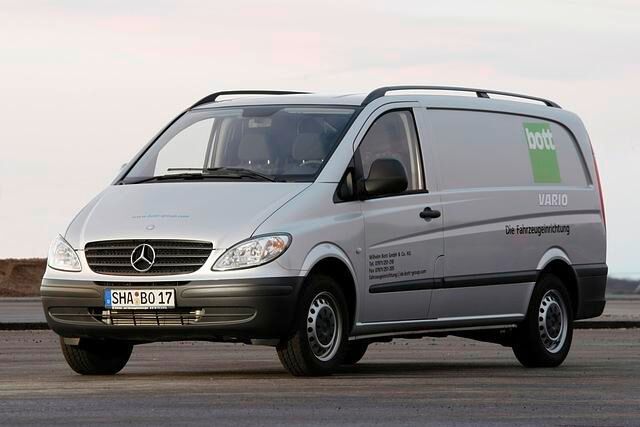 Der Mercedes Vito wartet mit umfangreichen Sicherheits-Extras aus