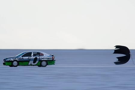Skoda Octavi vRS Bonneville Special - Rekord auf Salz