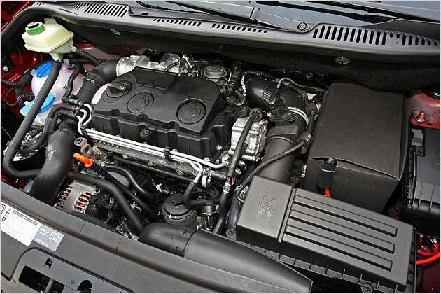 Unter der Haube des Caddy Maxi 4motion arbeitet stets der betagte 1.9 TDI mit 105 PS