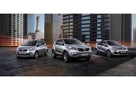 Kia-Sondermodelle - Team mit vielen Extras