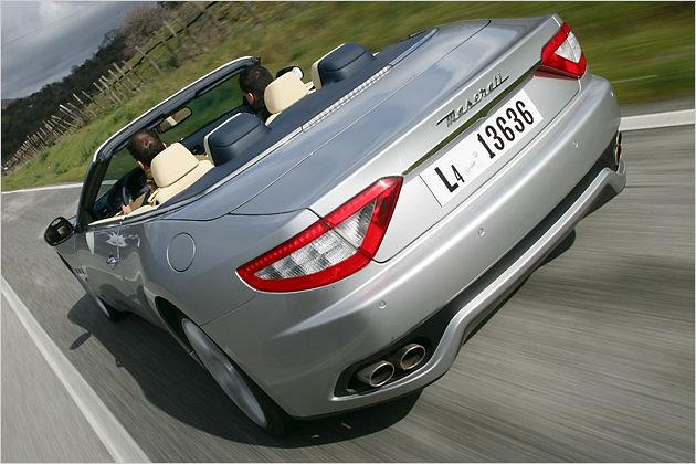 Das GranCabrio basiert auf dem Coupé GranTurismo