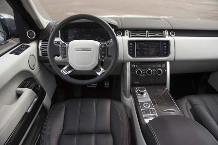 Das Cockpit des neuen Range Rovers.