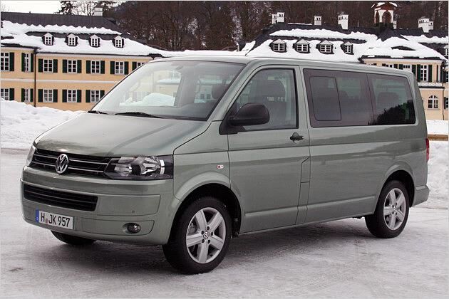 Jetzt auch mit Allradantrieb: Der überarbeitete VW T5 Multivan