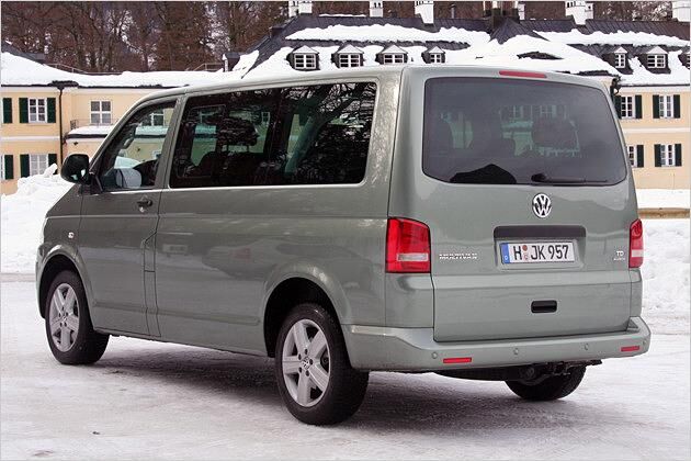 Äußerlich unterscheidet sich der Allrad-T5 nicht vom Fronttriebler