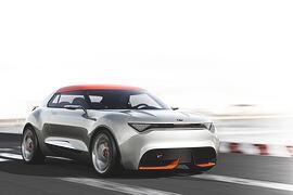 Kia Sportwagen-Studie provo - Tigernase unter Glas