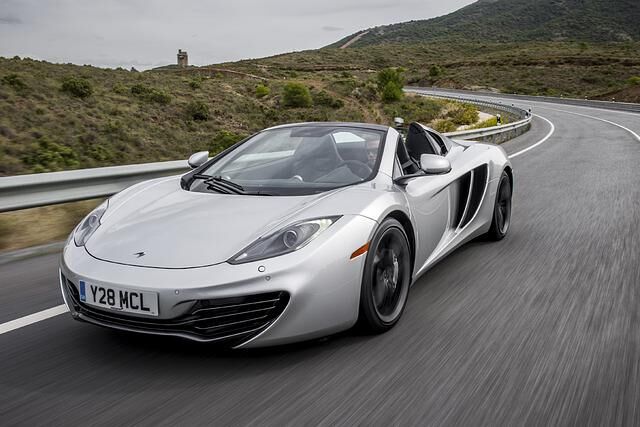 Mclaren bietet seinen Sportwagen auch als Roadster an