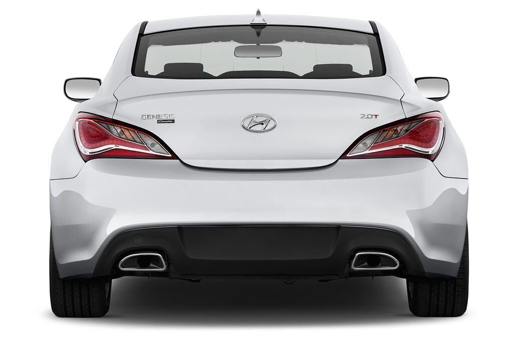 Hyundai Genesis (Baujahr 2013) - 2 Türen Heckansicht