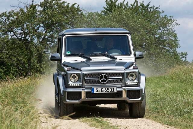 612 PS und 1.000 Nm katapultieren die G-Klasse in 5,3 Sekunden auf Tempo 100