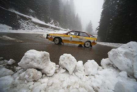Walter Röhrl 2010 im Rallye-Quattro von 1984