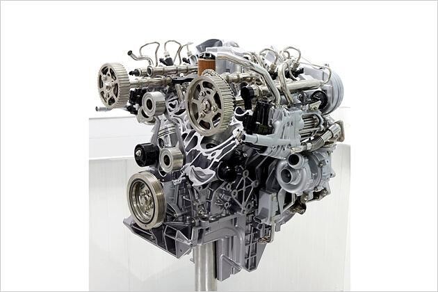 Der Dreiliter-Diesel des TDV6 besitzt eine doppelte Aufladung