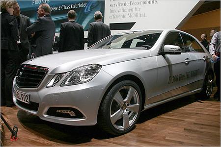Mercedes E-Klasse künftig auch als Diesel-Hybrid