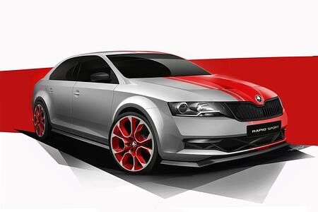 Skoda Rapid auf dem GTI-Treffen - Tschechische Sportschau
