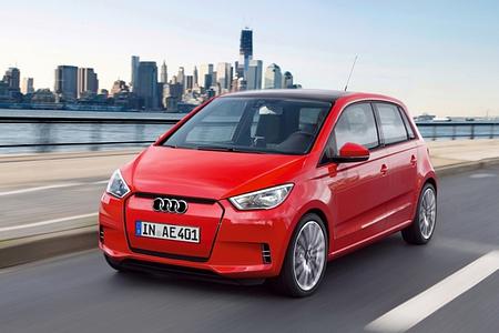Audi-Elektroauto - In Wolfsburg Up-geschaut