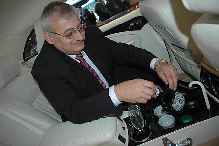 Anthony Bufori im Bufori Geneva