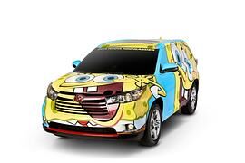 Toyota Highlander Spongebob-Edition - Eltern werden ihn hassen