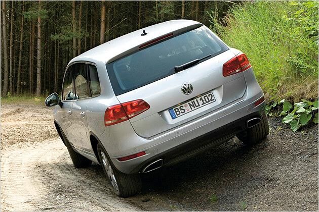 VW legt Wert darauf, dass der Touareg weiterhin überdurchschnittlich geländetauglich ist