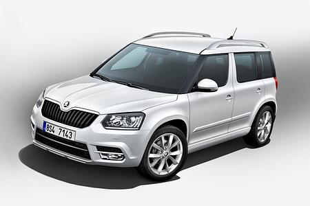 Lifting für Skoda Yeti - Der doppelte Schneemensch
