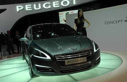 Genfer Salon Peugeot Stand