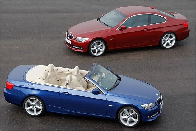 BMW 3er Cabrio und Coupé: Die zwei Spezialversionen erhielten ein Facelift