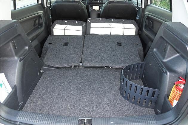 Maximal passen 1.180 Liter in den Fabia - ein guter Wert für einen Kleinwagen