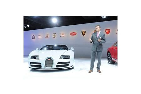 São Paulo 2012: Südamerika-Premiere für Bugattis Grand Sport Vitesse