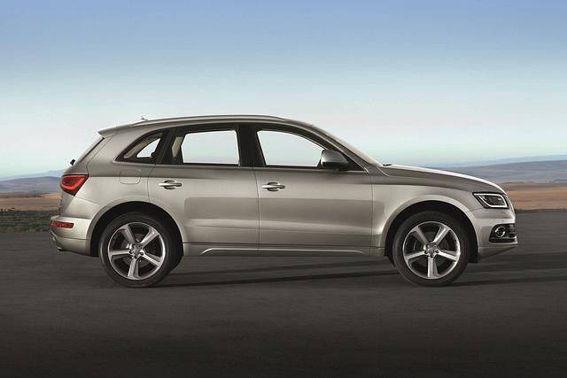 Im Mittelpunkt des Audi Stands auf der AMI Leipzig steht das SUV Q5