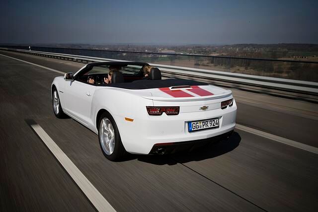 Der Camaro ist das preisgünstigste V8-Cabrio