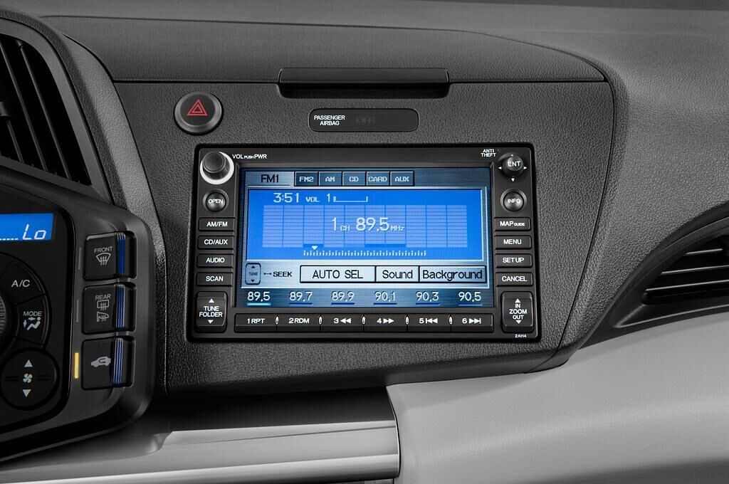 Honda CR-Z (Baujahr 2010) Sport 3 Türen Radio und Infotainmentsystem