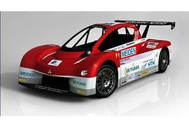 Mitsubishi Elektro-Renner - Gipfelsturm mit Stromantrieb Mitsubishi Elektro-Renner - Gipfelsturm mit Stromantrieb