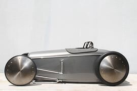 Hot Rod-Tretauto - Vom Salzsee auf die Spielstraße