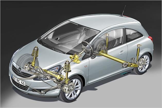 Optimiertes Fahrwerk: Dämpfer, Federn, Stabilisatoren und die Hinterachse wurden überarbeitet