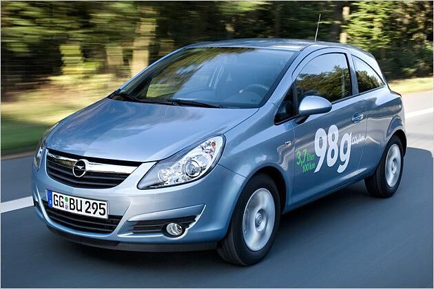 Corsa 1.3 CDTI ecoFlex: Das sparsamste Modell stößt als Dreitürer nur 98 Gramm CO2 je Kilometer aus