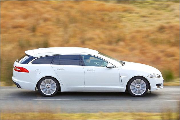 Auch der XF Sportbrake ist eine sehr elegante Erscheinung