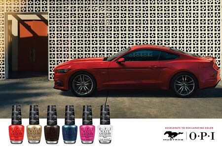 Ford Mustang Nagellack-Kollektion - Kosmetik, die zum Pony passt