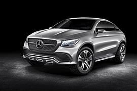 Mercedes Concept Coupé SUV - M-Klasse im Dynamik-Modus