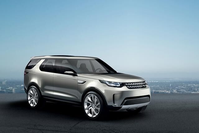 Land Rover Discovery Vision Concept - Disco mit Laser