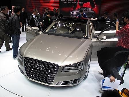 Automesse Peking: Audi A8 Langversion