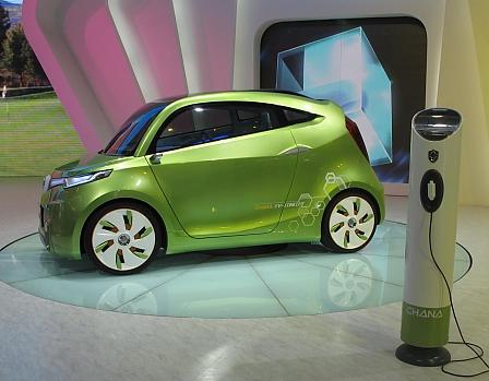 Der Chana EV im Stile des Peugeot BeBe One